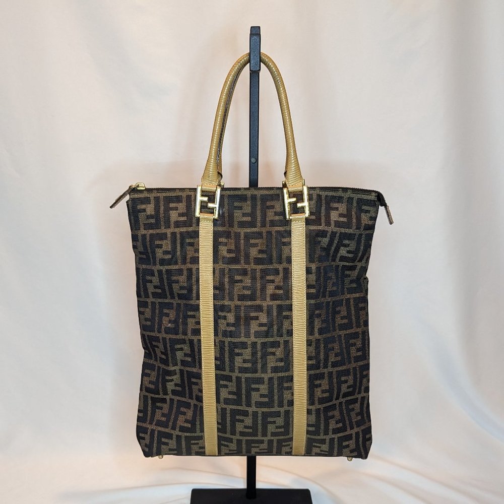 FENDI Zucca Tote Bag - Picture 1 of 9